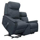 Ascot Dual Motor Loveseat with Center Console  Manisa Thunder