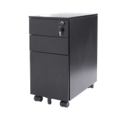 GO Slimline Steel Mobile Pedestal